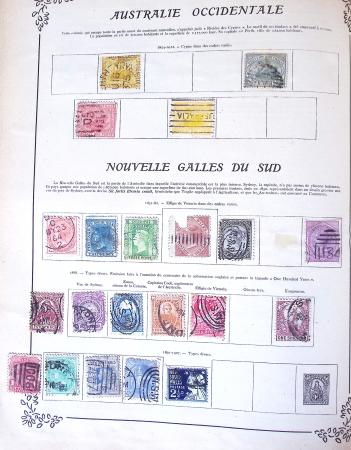 1841-1920, Old-time all-world chiefly used collection