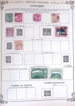 1841-1920, Old-time all-world chiefly used collection