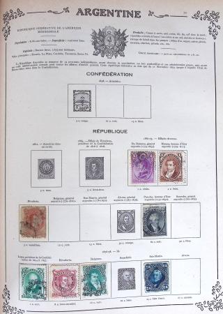 1841-1920, Old-time all-world chiefly used collection
