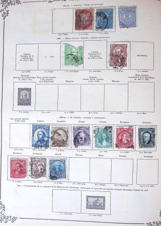1841-1920, Old-time all-world chiefly used collection