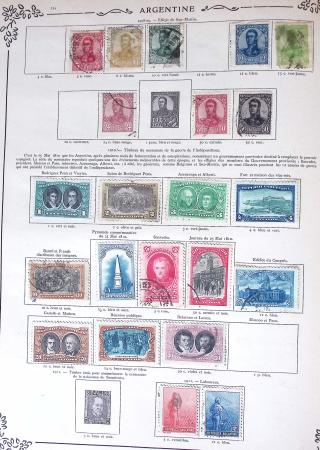 1841-1920, Old-time all-world chiefly used collection