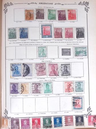 1841-1920, Old-time all-world chiefly used collection