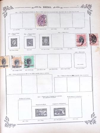 1841-1920, Old-time all-world chiefly used collection