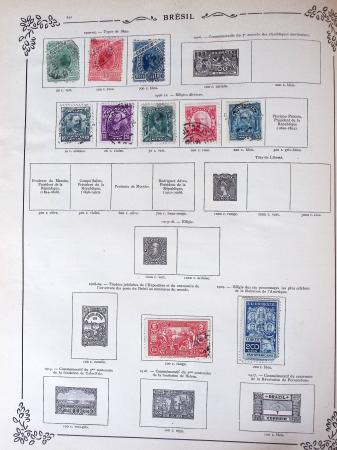 1841-1920, Old-time all-world chiefly used collection