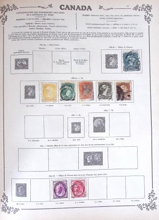 1841-1920, Old-time all-world chiefly used collection