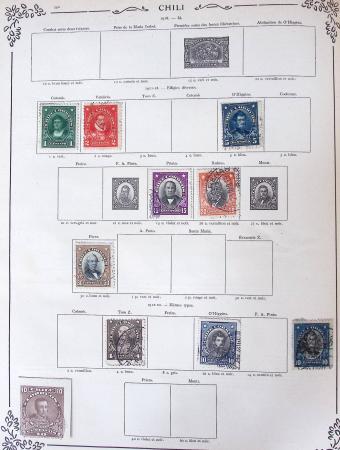 1841-1920, Old-time all-world chiefly used collection
