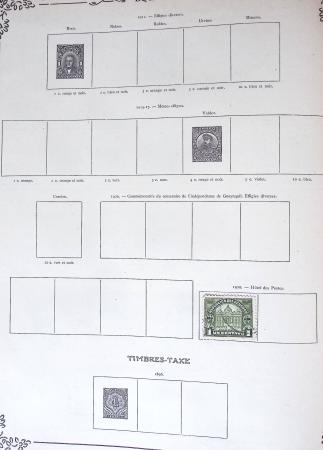 1841-1920, Old-time all-world chiefly used collection