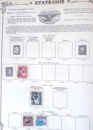 1841-1920, Old-time all-world chiefly used collection