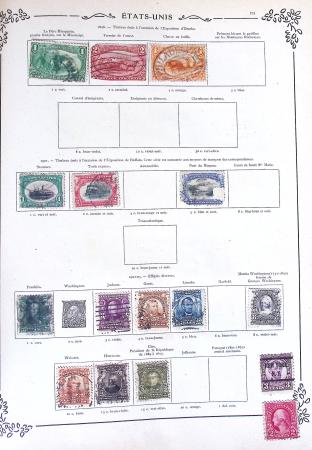 1841-1920, Old-time all-world chiefly used collection