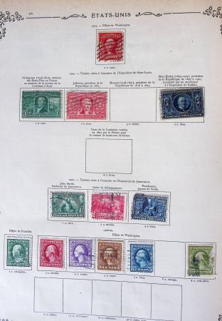 1841-1920, Old-time all-world chiefly used collection