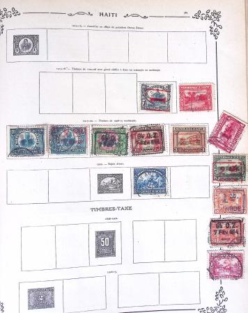 1841-1920, Old-time all-world chiefly used collection