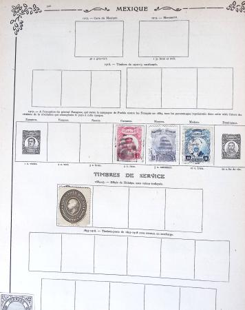 1841-1920, Old-time all-world chiefly used collection