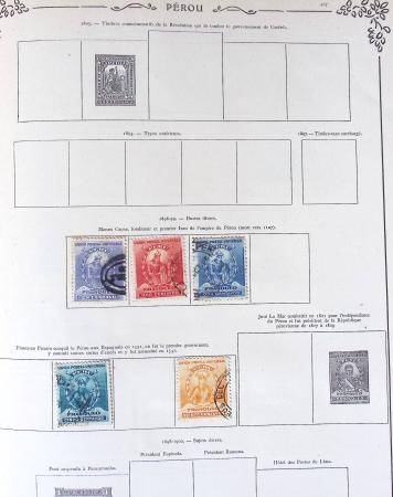 1841-1920, Old-time all-world chiefly used collection