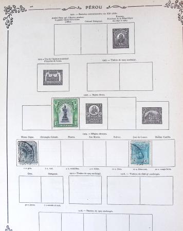 1841-1920, Old-time all-world chiefly used collection