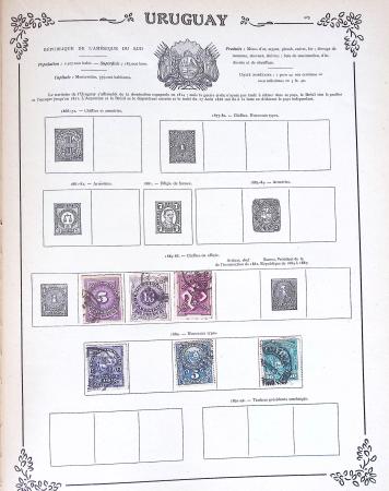 1841-1920, Old-time all-world chiefly used collection