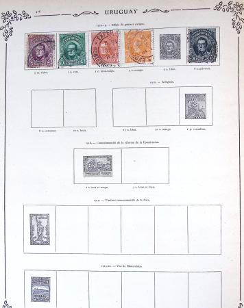 1841-1920, Old-time all-world chiefly used collection