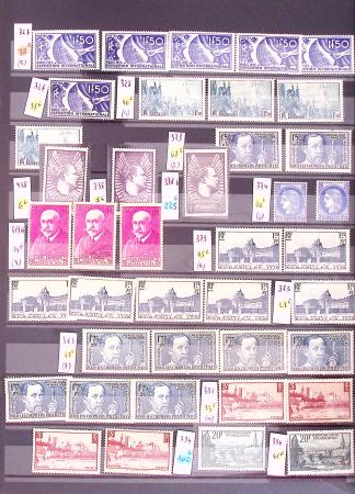1849-1964, Sélection de pièces clés en un classeur rouge
