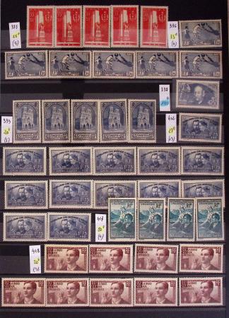 1849-1964, Sélection de pièces clés en un classeur rouge