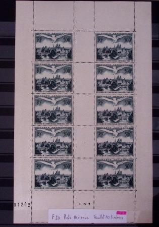 1849-1964, Sélection de pièces clés en un classeur rouge