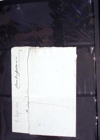 57 lettres anciennes du Pas de Calais dans un classeur noir dont Arras (1705 - 1710 etc), Aire (1704 et 1744), "Deb d'Aire" (1804 - manuscrit), 2 marques "Franc" manuscrit sur lettres de Calais pour Boulogne sur Mer