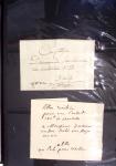 57 lettres anciennes du Pas de Calais dans un classeur noir dont Arras (1705 - 1710 etc), Aire (1704 et 1744), "Deb d'Aire" (1804 - manuscrit), 2 marques "Franc" manuscrit sur lettres de Calais pour Boulogne sur Mer