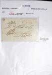Ensemble de 59 plis du Havre et de Dieppe dont n°47 sur lettre, poste maritime, bureau d'Ingouville, Grasville, cachet rect d'essai rouge du Havre, fev 1828