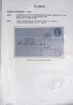 Ensemble de 59 plis du Havre et de Dieppe dont n°47 sur lettre, poste maritime, bureau d'Ingouville, Grasville, cachet rect d'essai rouge du Havre, fev 1828