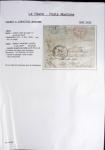 Ensemble de 59 plis du Havre et de Dieppe dont n°47 sur lettre, poste maritime, bureau d'Ingouville, Grasville, cachet rect d'essai rouge du Havre, fev 1828