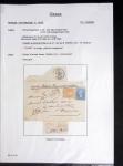 Ensemble de 59 plis du Havre et de Dieppe dont n°47 sur lettre, poste maritime, bureau d'Ingouville, Grasville, cachet rect d'essai rouge du Havre, fev 1828