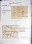 Ensemble de 46 plis de Rouen dont MP ancien régime, MP "Deb de Rouen" (L24 - 1771 - ind 23)