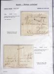 Ensemble de 46 plis de Rouen dont MP ancien régime, MP "Deb de Rouen" (L24 - 1771 - ind 23)