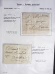 Ensemble de 46 plis de Rouen dont MP ancien régime, MP "Deb de Rouen" (L24 - 1771 - ind 23)