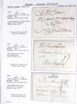 Ensemble de 46 plis de Rouen dont MP ancien régime, MP "Deb de Rouen" (L24 - 1771 - ind 23)
