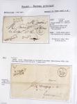 Ensemble de 46 plis de Rouen dont MP ancien régime, MP "Deb de Rouen" (L24 - 1771 - ind 23)
