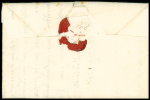 Lettre avec marque manuscrite "De Corbie" (L n°1 - 1750), ind 20, certificat Baudot. TB