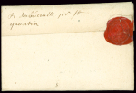 Marque manuscrite "De Mondidier" (L n°1, ind 22), TB