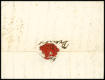 Marque manuscrite "De Peronne" (L n°1 - 1698), ind 22. TB