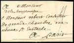 Marque manuscrite "de la rougemaison" (1741), ind 21. RR et TB