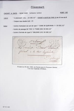 Ensemble de 70 plis de la Somme : Acheux (3) - Airaines (3) - Ailly sur Noye (2) - Albert (6) - Bernay (2) - Bernaville (1) - Cayeux (1) - Conty (2) - Corbie (7) - Crecy en Ponthieu (2) - Le Crotoy (2) - Doullens (9)