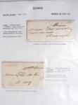 Ensemble de 53 plis d'Amiens - Abbeville - Saint Valery en Caux dont MP ancien régime. TB