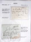 Ensemble de 53 plis d'Amiens - Abbeville - Saint Valery en Caux dont MP ancien régime. TB