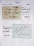 Ensemble de 53 plis d'Amiens - Abbeville - Saint Valery en Caux dont MP ancien régime. TB