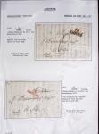 Ensemble de 53 plis d'Amiens - Abbeville - Saint Valery en Caux dont MP ancien régime. TB