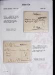 Ensemble de 53 plis d'Amiens - Abbeville - Saint Valery en Caux dont MP ancien régime. TB