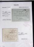 Ensemble de 53 plis d'Amiens - Abbeville - Saint Valery en Caux dont MP ancien régime. TB