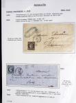 Ensemble de 53 plis d'Amiens - Abbeville - Saint Valery en Caux dont MP ancien régime. TB