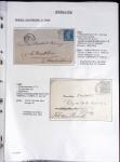 Ensemble de 53 plis d'Amiens - Abbeville - Saint Valery en Caux dont MP ancien régime. TB
