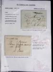 Ensemble de 53 plis d'Amiens - Abbeville - Saint Valery en Caux dont MP ancien régime. TB