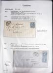 Seine Inférieure : 25 lettres dont cursives "74 Auffay", "74 Bellencombre", "74 Les Grandes ventes" (2 diff), "74 Londinières", "74 Motteville", "74 St Victor l'Abbaye". TB