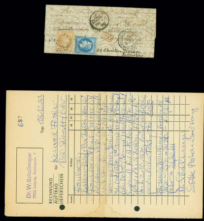 LE FULTON  N°28 + 29 OBL étoile 35 + CAD "Paris Ministère